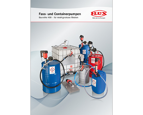 Sudová a kontejnerová čerpadla FLUX